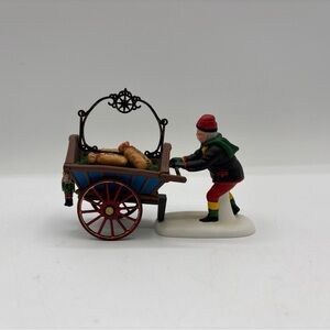 Dept 56 1996 Vintage Heritage Village Collection Nutcracker Vendor & Cart 56183